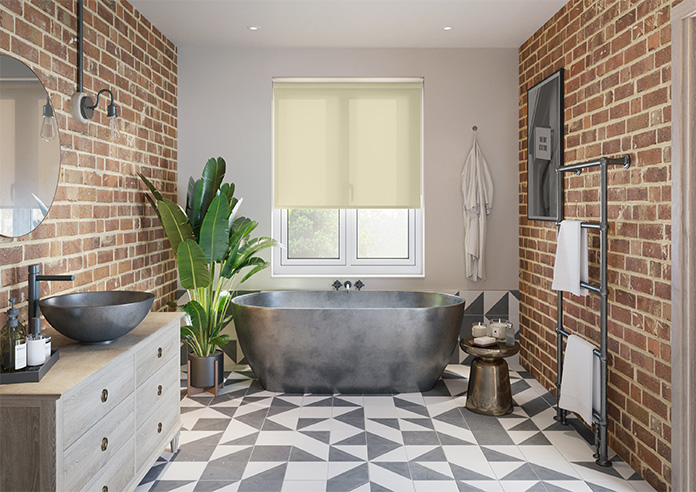 Roma, Warm Cream - Roller Blind - Image 8